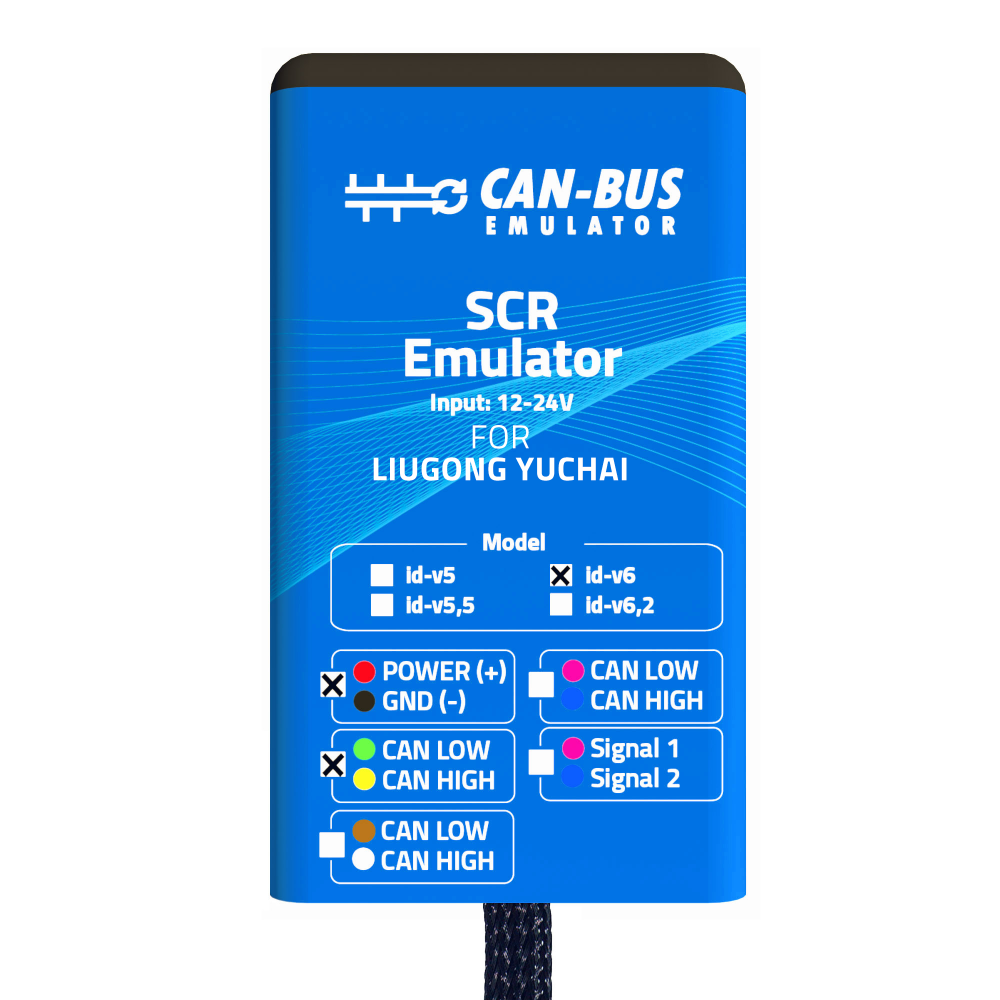 Liugong Yuchai Motor Euro 6 Adblue İptal Emülatörü