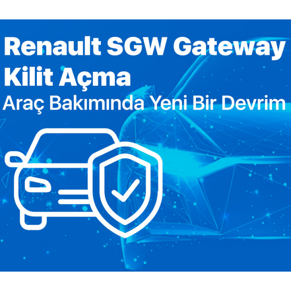 Renault SGW Gateway Unlock: A New Revolution in Vehicle Maintenance, Renault SGW Gateway Unlock:, Renault SGW, 